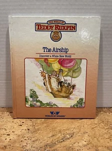 The World of Teddy Ruxpin - The Airship ,Ken Forsee 1985 HC Worlds of Wonder - Picture 1 of 6