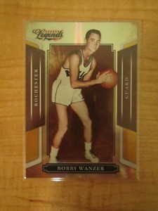 2008 Donruss Americana Sports Legends Mirror Gold Bobby Wanzer 05/25 Checklist