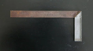 Vtg German Metal Square Right Angle Ruler 90 Degree 30cm Made in West Germany  - Picture 1 of 5