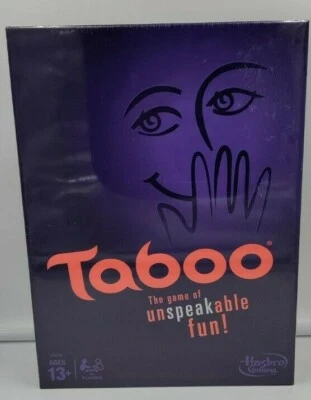 Taboo Game 2013 Edition The Game of Unspeakable Fun Hasbro 13+ Family Game Night - Image 1 of 3