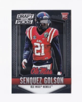 2015 Panini Prizm Draft Picks #237 Senquez Golson RC Ole Miss Rebels Steelers - Image 1 of 2