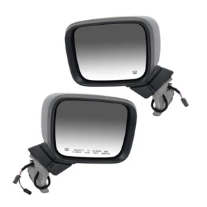 Pair Electric Door Mirror For Jeep Renegade BU 2015-20 Temperature Sensor LH+RH - Picture 1 of 15