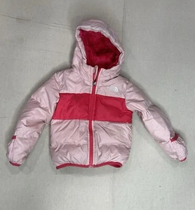 The North Face Hoodie rosa pfirsich Säugling Moondoggy Größe 18-24 Monate Mädchen C3 - Bild 1 von 7