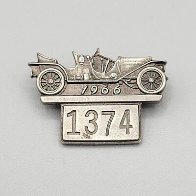 1966 Indianapolis Motor Speedway Pin First 500 Pace Car #1374 Stoddard Dayton - Image 1 of 4