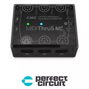 CME MIDI Thru5 WC MIDI Thru/Split MIDI UTILITY - NUOVO - CIRCUITO PERFETTO - Foto 1 di 7