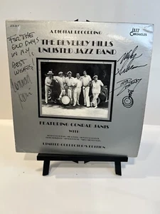 Rare Conrad Janis And The Beverly Hills Unlisted Jazz Band Vinyl  Autographed - Picture 1 of 6