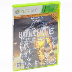 BATTLEFIELD 3 Premium Edit XBOX 360 Japan Import NTSC-J Complete Japanese Ver - Picture 1 of 2