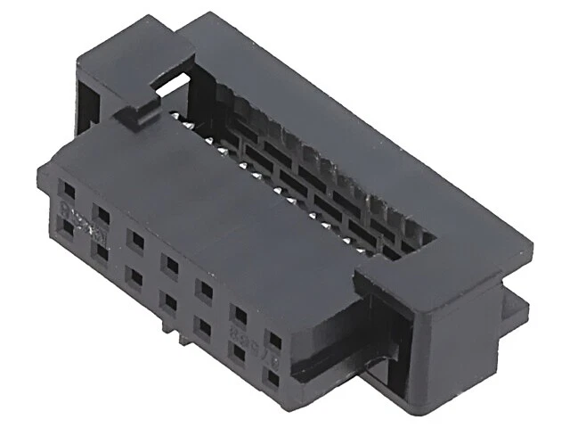 87568-1443 MGrid IDT Rec W/PolKey .38AuLF 14Ckt MOLEX - Image 1 of 1