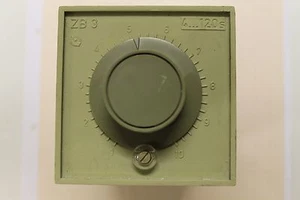 VEB Wetron Weida DDR Elektronisches Zeitrelais ZB3 ZB-3 4-120s #9KV - Picture 1 of 4