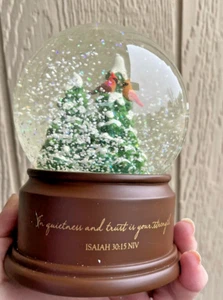 Snow Globe Snow Birds Dayspring New in Box - Picture 1 of 7