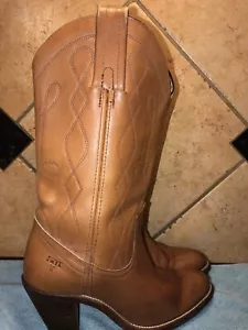 Botas Occidentales de Cuero Marrón Frye Talla 6.5 B ENVÍO GRATUITO - Imagen 1 de 7