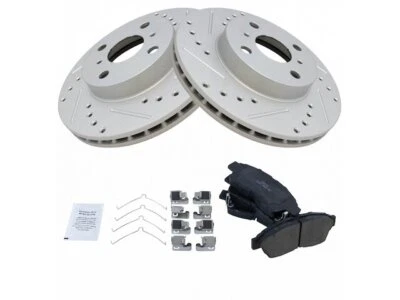 Комплект переднего тормозного колодки и ротора для 1993-1997 Geo Prizm 42193XKMT 1996 1994 1995 - Изображение 1 из 2