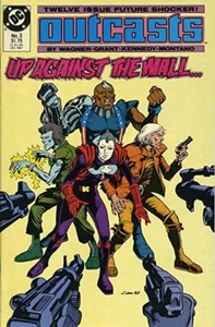 OUTCASTS - "UP AGAINST THE WALL" NO. 3 DEC.1987 - Picture 1 of 1