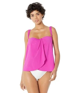 Coco Reef Keepsake Solids Clarity Bandeau Tankini Oberteil Orchidee 8 (32D) - Bild 1 von 2