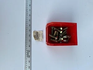 Parker Brass bolts, lot of 18 for flange kit 5151HK-32 - Picture 1 of 3