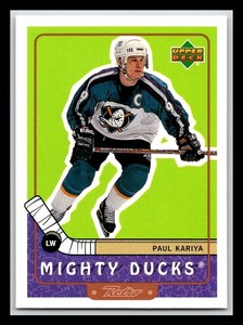 1999-00 Upper Deck Retro #1 Paul Kariya