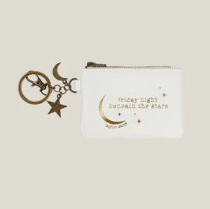 Taylor Swift Debut Friday Night Beneath the Stars Coin Purse Keychain Pouch NEW - Picture 1 of 2