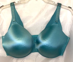 Sujetador acolchado Soma Vanishing Back cobertura completa talla 44G verde B12*N - Imagen 1 de 5