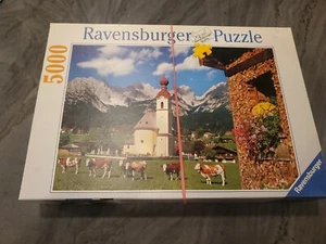 Tirol, Austria 5000 P Puzzle Used Bagged Ravensburger 40 x 60 Kirsch Alps 174034 - Picture 1 of 7