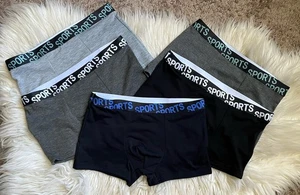 Confezione 5 Boxer Shein Bambini Multicolore Ragazzo Taglia 10Y - Foto 1 di 2
