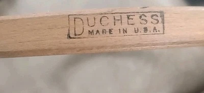 Vintage Duchess Embroidery Hoop 7" Felt Lined Wooden Made in U.S.A. - Image 1 of 4