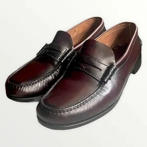 Florsheim Berkley Mocasín Puntera Mocasín Para Hombres 10.5 Zapatos Vestido Preppy Negocios - Imagen 1 de 7