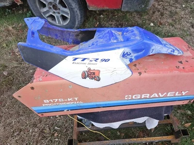 Guardabarros trasero de plástico usado Yamaha TTR90 Ttr 90 2000-2007 OEM Foto 1 de 4