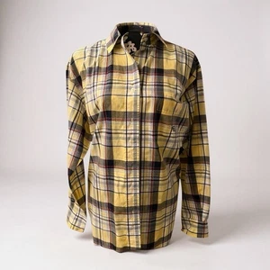 Ralph Lauren Damen Bluse klassisch gelb kariert Größe 16 " - Bild 1 von 8