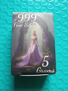 PAN Silver 5 Gram .999 Princess Limited #0629 Of 3000. - Picture 1 of 6