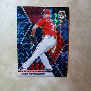 Max Scherzer 2021 Mosaic Baseball Genesis Parallel #126 Washington Nationals - Bild 1 von 6
