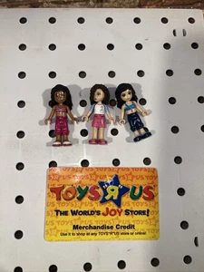 Lot Of 3 Lego Friends Minifigures Girls Kate Olivia And Emma - Picture 1 of 4