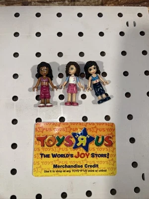 Lot Of 3 Lego Friends Minifigures Girls Kate Olivia And Emma - Image 1 of 4