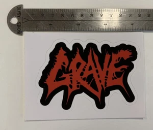 Pegatina brillante con logotipo de banda funeraria - Imagen 1 de 2