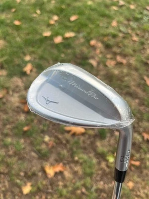 Mizuno Pro T-3 Soft White Satin Sand Wedge 56° / 10 KBS Wedge Flex 35.25″ NEW - Image 1 of 4