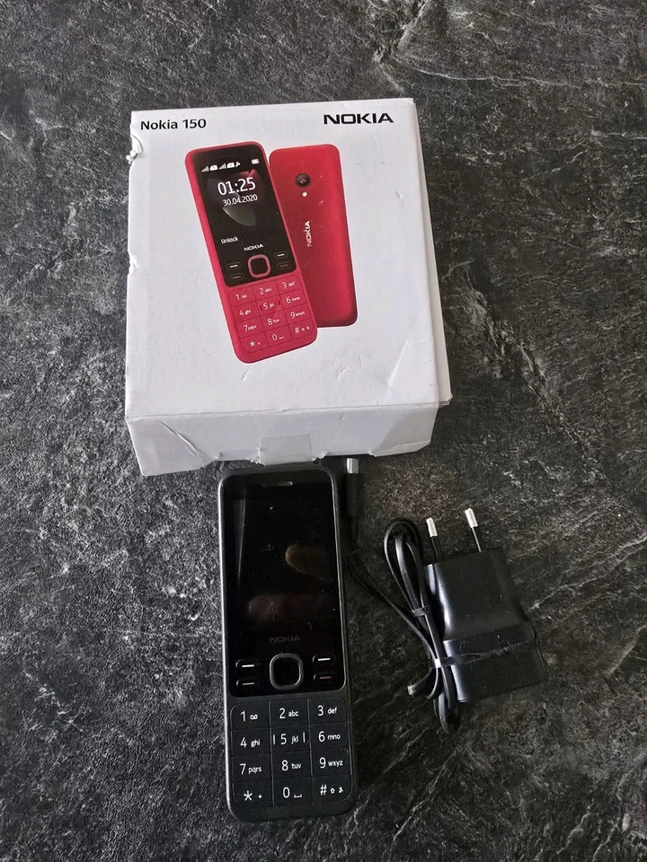 Handy NOKIA 150,  Dual-SIM,  schwarz,  gebraucht - Bild 1 von 4