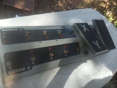 CAE FootLites 2x4F Dual Scene X/Y Controller Untested – Vintage Stage Lighting - Image 1 of 4