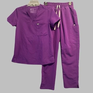 Figs Scrubs Set Damen Größe XS Limited Edition Magic Purple Yola Catatarina Top - Bild 1 von 8