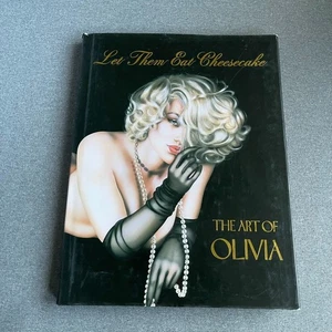 LET THEM EAT CHEESECAKE: THE ART OF OLIVIA (1993) Olivia De Berardinis SIGNED HC - Imagen 1 de 21