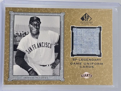 2001 SP Legendary Cuts Willie McCovey #J-WM Game Jersey San Francisco Giants - Image 1 of 2
