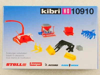Kibri 10910 Devices Set Agriculture Kit 1:87 H0 Mint! Boxed 1705-24-60 - Image 1 of 3