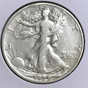 EE. UU. Walking Liberty medio fino 1929-S - Imagen 1 de 2