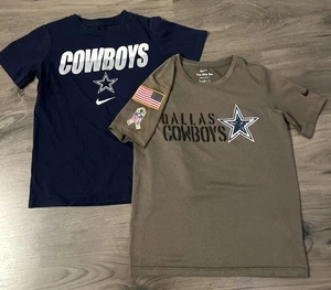 Dallas Cowboys NFL Fútbol Nike Dri-Fit Camiseta Juvenil S Pequeña Saludo al Servicio - Imagen 1 de 4