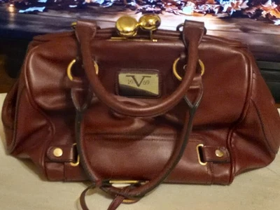 Versace 1969 Italia  Sportivo Bag Satchel Purse Patent Leather Please See Desc. - Image 1 of 4