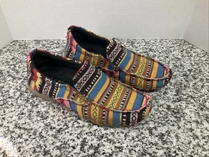 Roper Damenschuhe Größe 8 Freizeit bequeme Slipper aztekisches Muster authentisch - Bild 1 von 7
