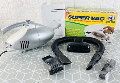 Super Vac Small Hoover The Ultimate Handy Cleaner For  Car caravan Stairs - Image 1 of 4
