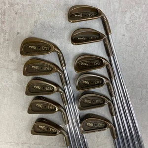 PING Rare No. 1 Iron EYE 2 Beryllium Copper Golf Iron Set of 11 Steel - Picture 1 of 10