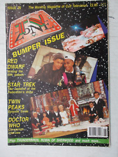 TV ZONE UK MAGAZINE #29 JAN 1992 BUMNPER ISSUE RED DWARF TWIN PEAKS DOCTOR WHO
