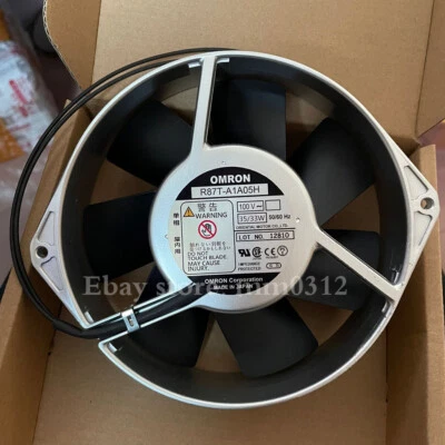 1pcs  OMRON R87T-A1A05H 16038 100V cooling fan - Image 1 of 2