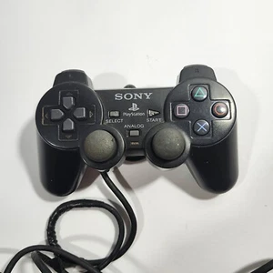 Sony PlayStation 2 PS2 DualShock 2 Controller - Authentic - Tested - Works - Picture 1 of 7