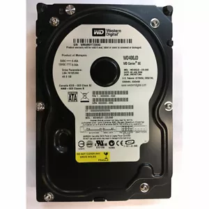 WD400JD - Western Digital 40GB 7200 RPM SATA 3.5" HDD - Picture 1 of 1